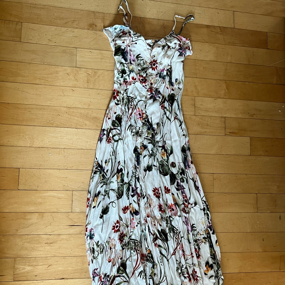 Floral maxi dress